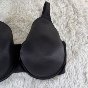 Cacique Black Lightly Lined Full Coverage Bra 40G Everyday Comfort Support Chic